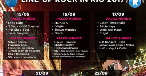 rock in rio line up